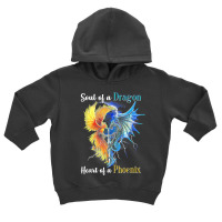 Soul Of A Dragon Heart Of A Phoenix T Shirt Toddler Hoodie | Artistshot