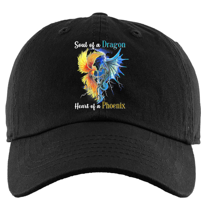 Soul Of A Dragon Heart Of A Phoenix T Shirt Kids Cap by cm-arts | Artistshot