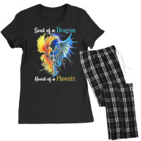 Soul Of A Dragon Heart Of A Phoenix T Shirt Women's Pajamas Set | Artistshot