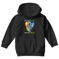 Soul Of A Dragon Heart Of A Phoenix T Shirt Youth Hoodie | Artistshot