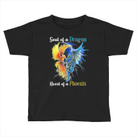 Soul Of A Dragon Heart Of A Phoenix T Shirt Toddler T-shirt | Artistshot