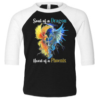 Soul Of A Dragon Heart Of A Phoenix T Shirt Toddler 3/4 Sleeve Tee | Artistshot