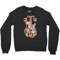 Marillion Guitar Signatures    Classic Crewneck Sweatshirt | Artistshot