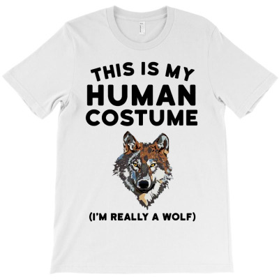 This Is My Human Costume T-shirt Designed By Larry J Jones