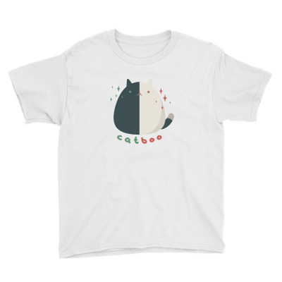 Cat Boo Youth Tee Designed By Han