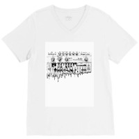 Tb 303 Analog Synthesizer V-neck Tee | Artistshot