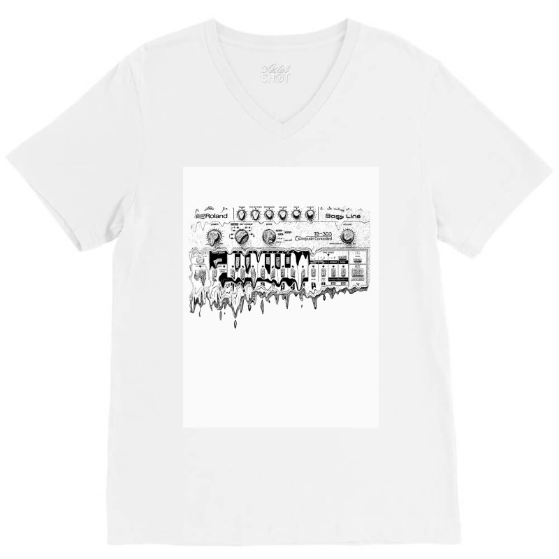 Tb 303 Analog Synthesizer V-neck Tee | Artistshot