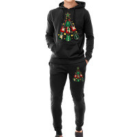 Cool Guitar Christmas Tree Guitar Lovers Christmas Tree Hoodie & Jogger Set | Artistshot