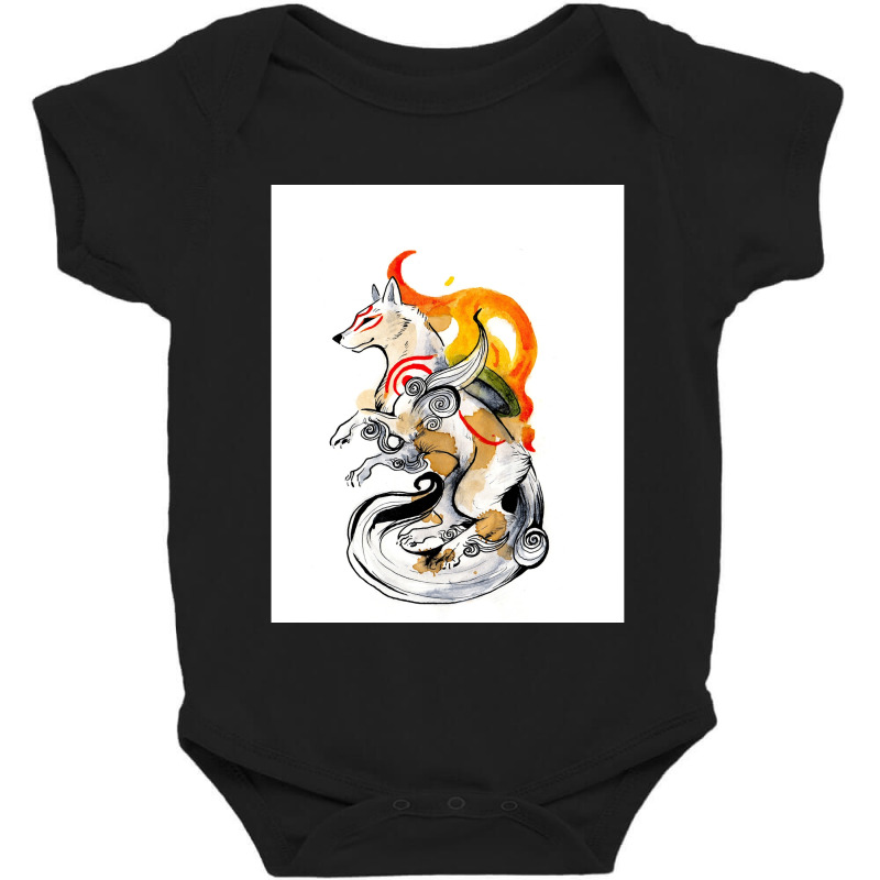 Okami Amaterasu Baby Bodysuit | Artistshot