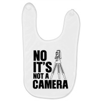 Cool Land Surveyor Gift Funny No It S Not A Camera Surveying Baby Bibs | Artistshot