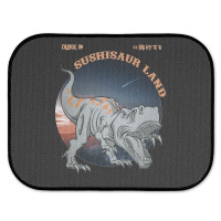 Sushisaur Land White Travel To Sushii Sour Land Rear Car Mat | Artistshot