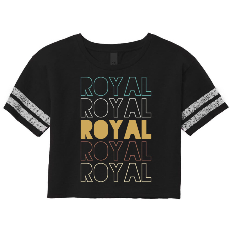 Royal Royal Royal Royal Royal Scorecard Crop Tee by Topseller | Artistshot