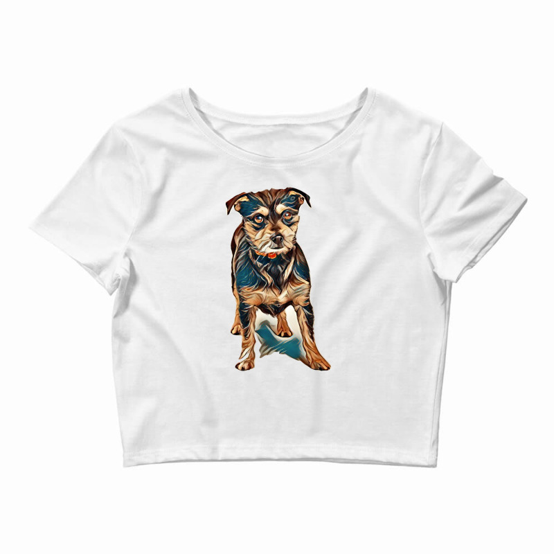 Dog Life Crop Top by Kemnabi | Artistshot