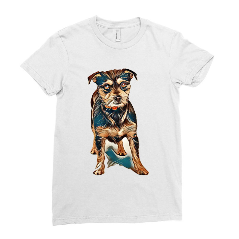 Dog Life Ladies Fitted T-Shirt by Kemnabi | Artistshot