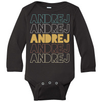 Andrej Andrej Andrej Andrej Andrej Long Sleeve Baby Bodysuit | Artistshot