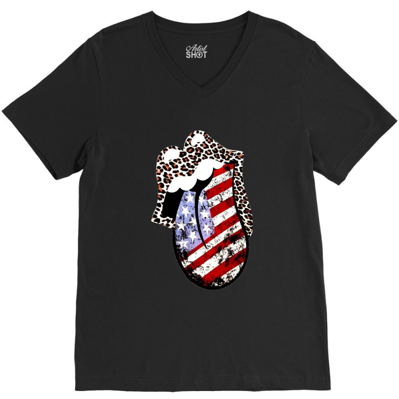 America V-neck Tee | Artistshot