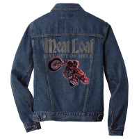 Meat Loaf Bat Out Of Hell Bike Tank Top Men Denim Jacket | Artistshot