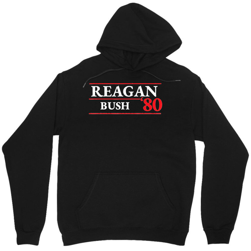 Reagan Bush 1980 Presidential Election Unisex Hoodie by AnaMercedesContreras | Artistshot