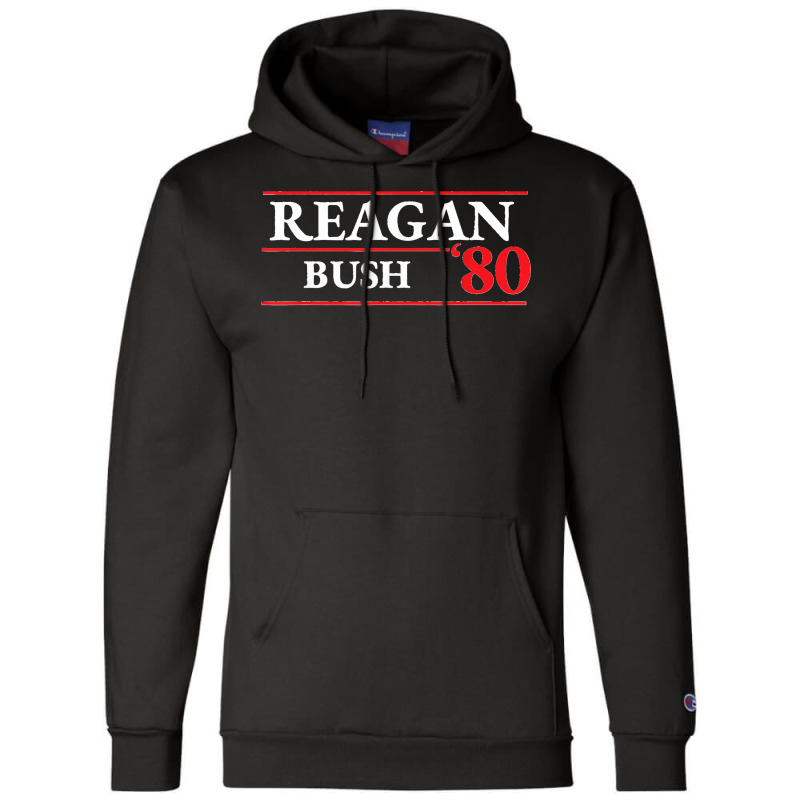 Reagan Bush 1980 Presidential Election Champion Hoodie by AnaMercedesContreras | Artistshot