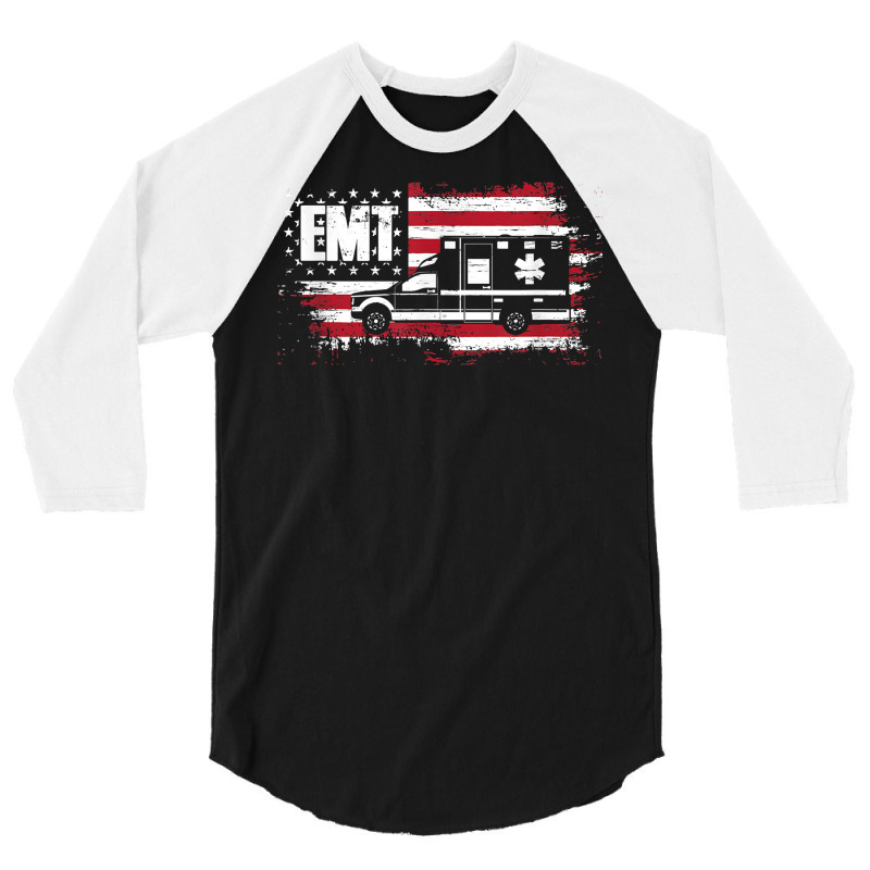 Emt Emergency Medical Technician Paramedic Doctor Gift T Shirt 3/4 Sleeve Shirt | Artistshot