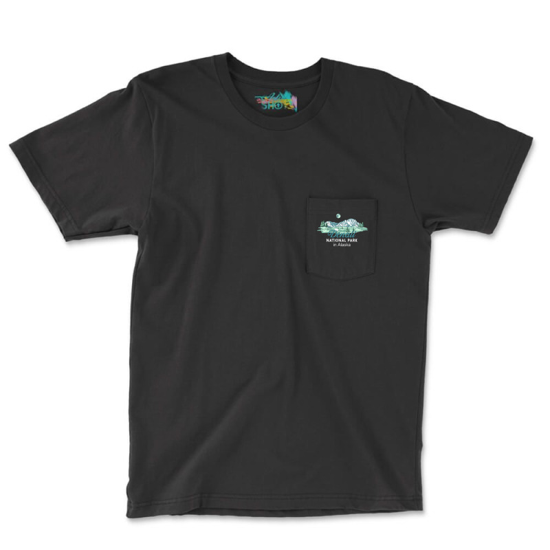 Denali National Park Alaska Pocket T-shirt | Artistshot