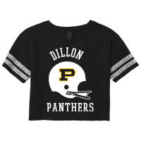 Dillon Panthers Football Scorecard Crop Tee | Artistshot