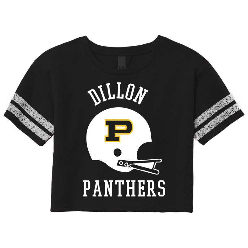 Dillon Panthers Football Scorecard Crop Tee by PamelaAnnHarris | Artistshot