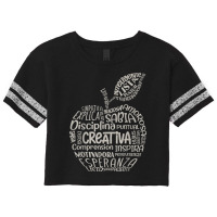 Spanish Bilingual Maestra Teacher T Shirt Scorecard Crop Tee | Artistshot