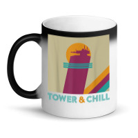 Retro Tower & Chill Tee   Gamer Titan Hunter Warlock T Shirt Magic Mug | Artistshot