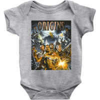 Origins Poster Baby Bodysuit | Artistshot