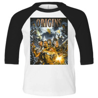 Origins Poster Toddler 3/4 Sleeve Tee | Artistshot