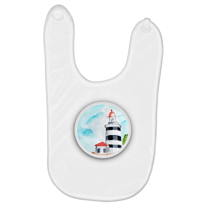 Light House For Light Baby Bibs by autlu2024 | Artistshot