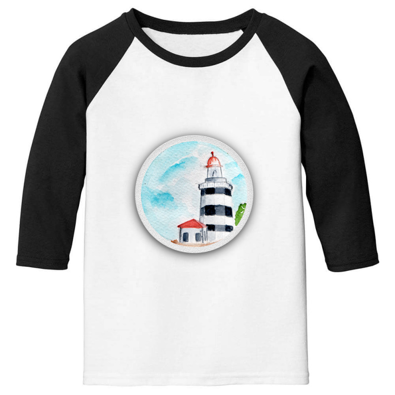 Light House For Light Youth 3/4 Sleeve by autlu2024 | Artistshot