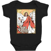 Saint Raphael The Archangel Roman Catholic Healing Angel T Shirt Baby Bodysuit | Artistshot