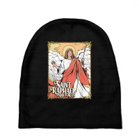 Saint Raphael The Archangel Roman Catholic Healing Angel T Shirt Baby Beanies | Artistshot