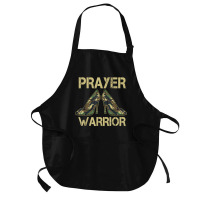 Camo Heels Prayer Warrior Faith God Jesus Christian T Shirt Medium-length Apron | Artistshot