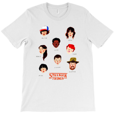 Stranger Things T-shirt Designed By Anggafadil