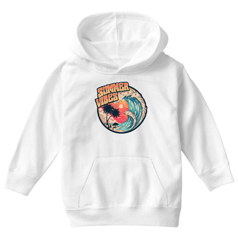 Summer Vibes Tee Youth Hoodie | Artistshot