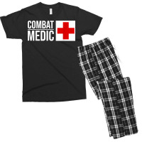 Combat Medic Specialist Army Armed Forces T Shirt Men's T-shirt Pajama Set | Artistshot