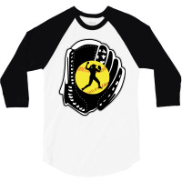 Softball Gift Shortstop 2nd Base 3rd Outfield Mitt Equipment Pullover 3/4 Sleeve Shirt | Artistshot