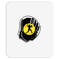 Softball Gift Shortstop 2nd Base 3rd Outfield Mitt Equipment Pullover Mousepad | Artistshot