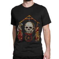 Roman Memento Mori Mosaic (black) Classic T-shirt | Artistshot