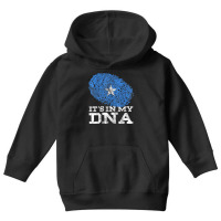 It's In My Dna Somalian African Gifts Somali Somalia Flag T Shirt Youth Hoodie | Artistshot