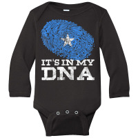 It's In My Dna Somalian African Gifts Somali Somalia Flag T Shirt Long Sleeve Baby Bodysuit | Artistshot