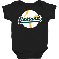 Oakland Baseball Vintage California Pride Love City Tank Top Baby Bodysuit | Artistshot