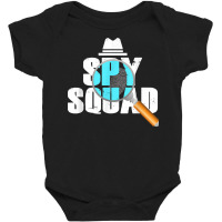 Spy Squad Police Crime Investigator Private Detective Team T Shirt Baby Bodysuit | Artistshot