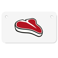 Steak , Steak Motorcycle License Plate | Artistshot