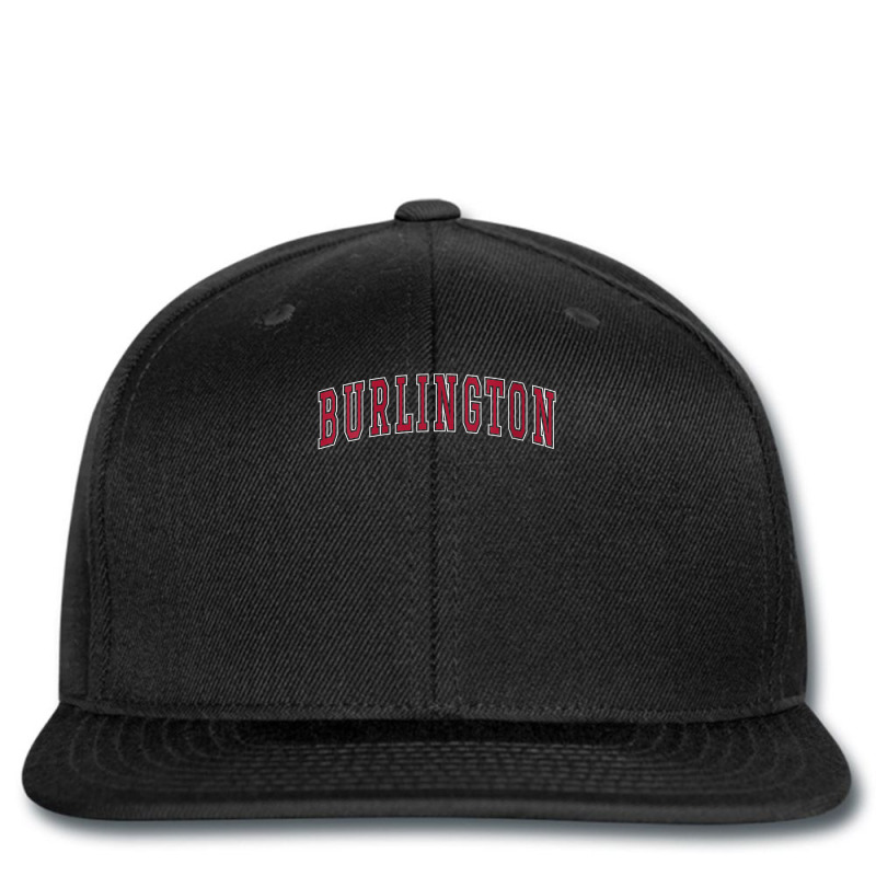 Womens Burlington North Carolina Souvenir College Style Red Text V Nec Printed Hat | Artistshot