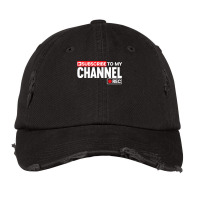 Subscribe To My Channel Livestreaming Online Streaming T Shirt Vintage Cap | Artistshot