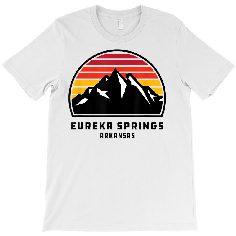 Eureka Springs Arkansas Retro Style Mountain Sunset Cool T Shirt T-shirt | Artistshot